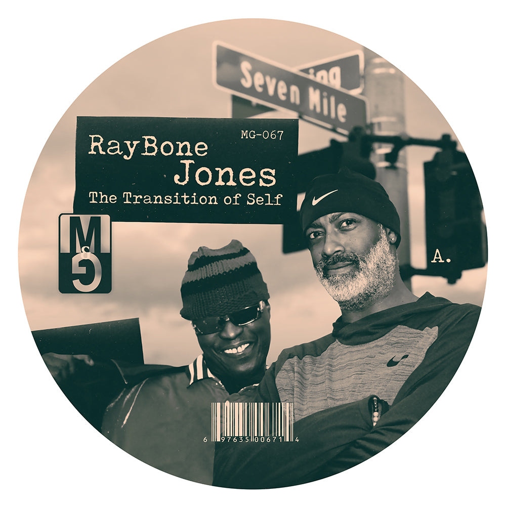 RayBone Jones The Transition Of Self Moods & Grooves MG-067 Vinyl Cover House Deep House
