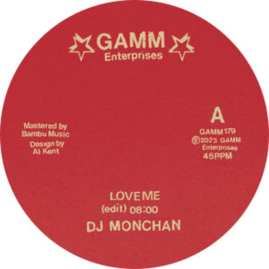 DJ Monchan - Love Me / U&Me album cover