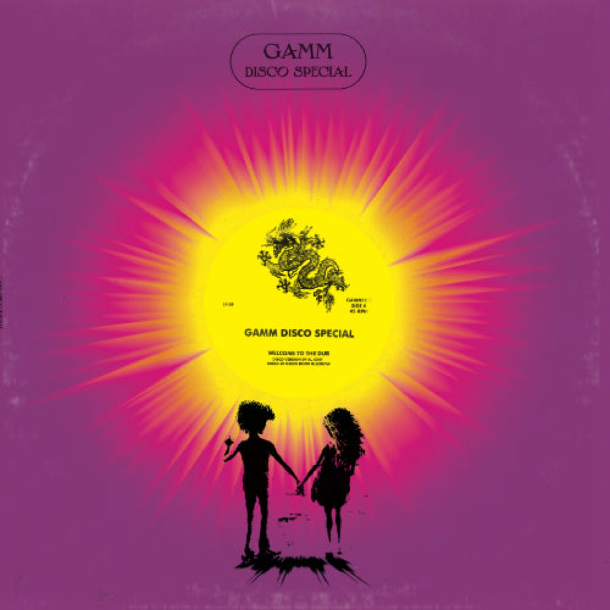 Welcome To The Dub - AI Kent Vinyl Cover Art G.A.M.M GAMM180
