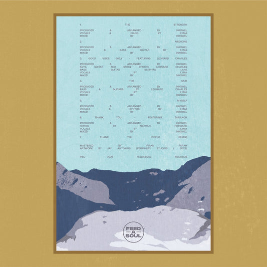 Inkswel & Lyma – The Strength vinyl record on Feedasoul Records FAS085, soulful house and R&B EP