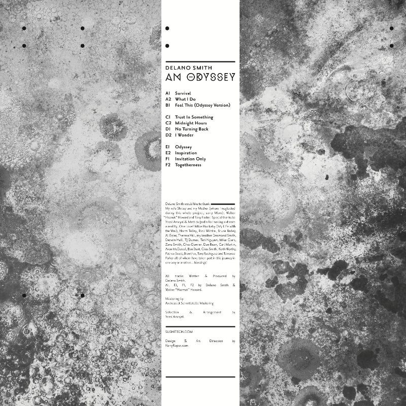 Delano Smith An Odyssey Sushitech Records Detroit house vinyl Australia