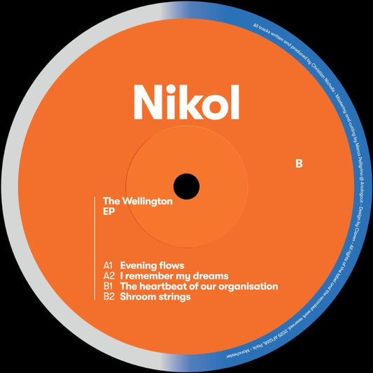 Nikol – The Wellington EP 12" vinyl on AF1268