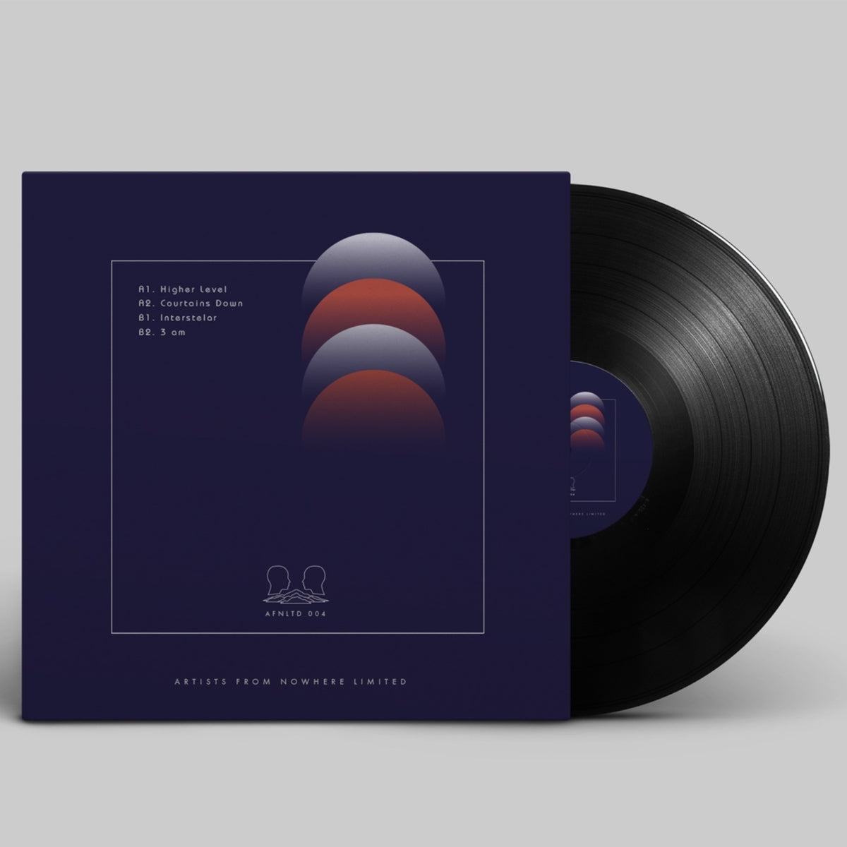 Vid Higher Level Artists From Nowhere Limited AFN004 techno vinyl record Australia
