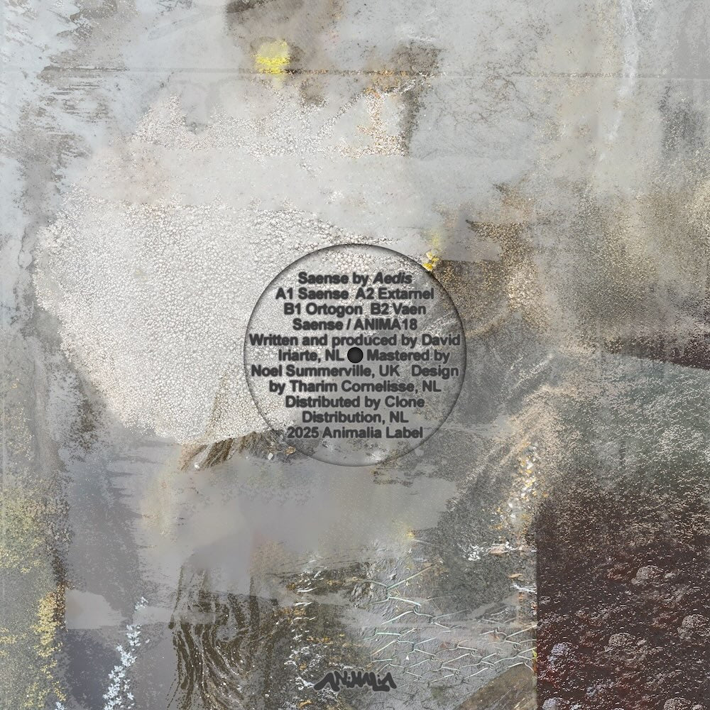 Aedis – Saense on Animalia ANIMA18 180g deep techno vinyl record Australia