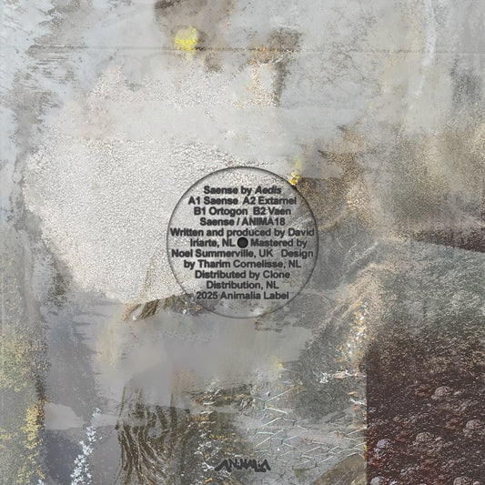 Aedis – Saense on Animalia ANIMA18 180g deep techno vinyl record Australia
