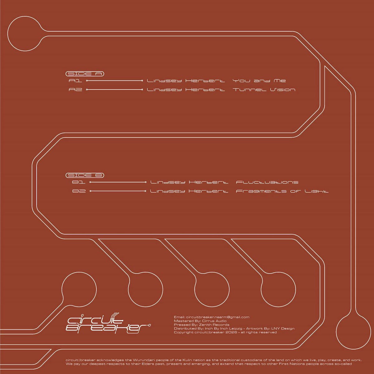 Lindsey Herbert CBRK004 on circuit|breaker CBRK004 vinyl record Australia