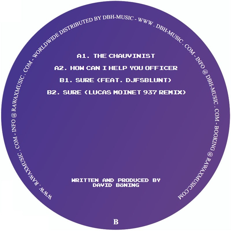 David Böning Down To Join EP 2 CHIWAX CHIWAX043.1 vinyl record Australia