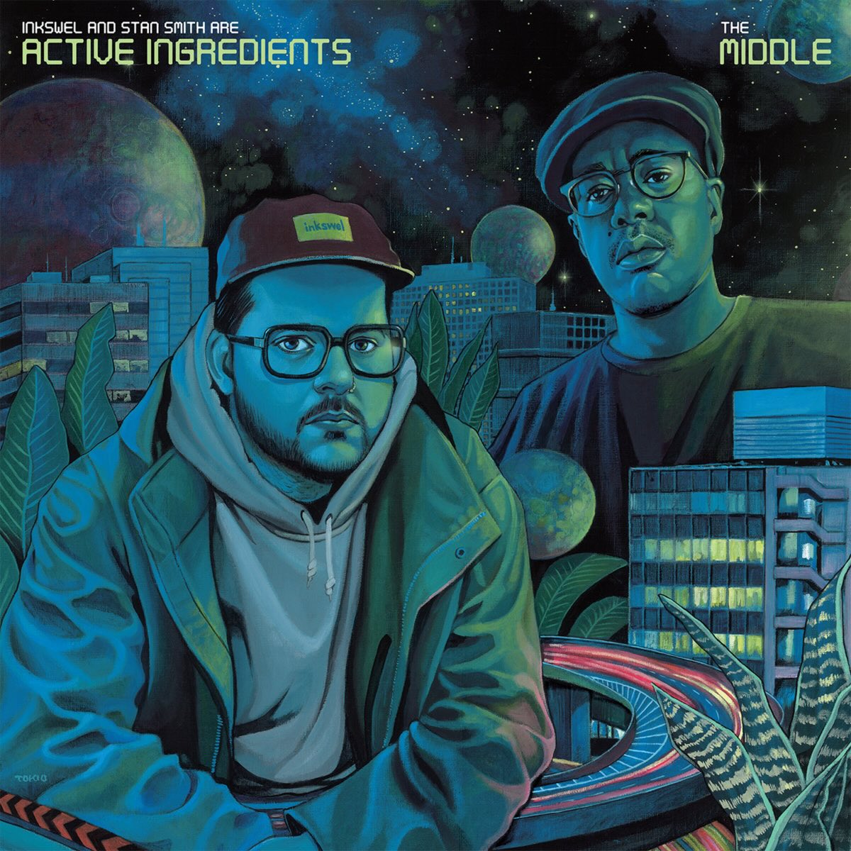 Active Ingredients The Middle on Cosmocities Records CMSR002 vinyl record Australia