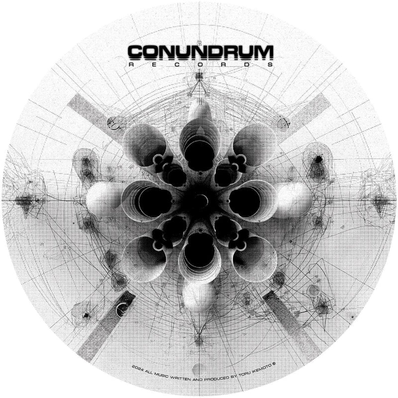 Toru Ikemoto The Primitive Loops EP CNDRM006 12 inch techno vinyl Australia