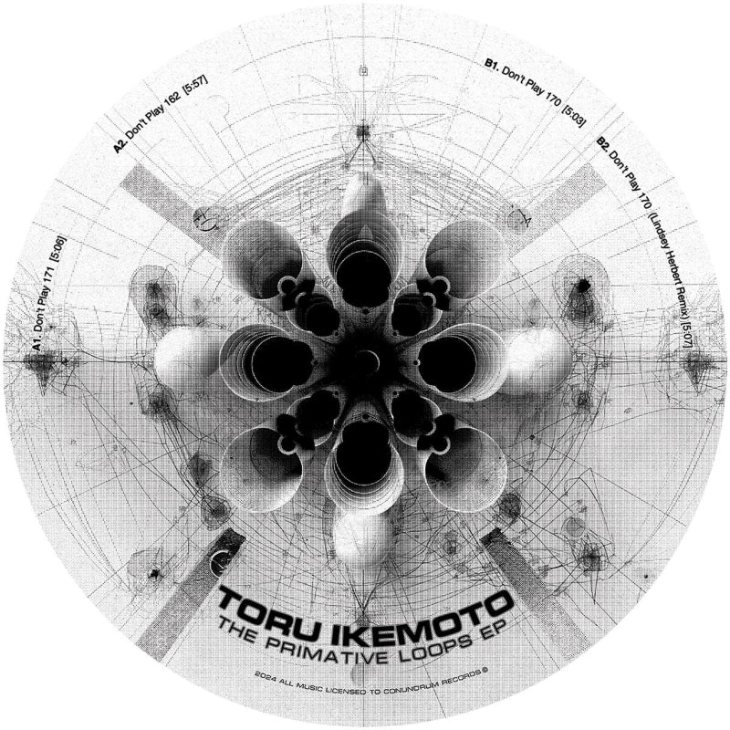 Toru Ikemoto The Primitive Loops EP CNDRM006 12 inch techno vinyl Australia