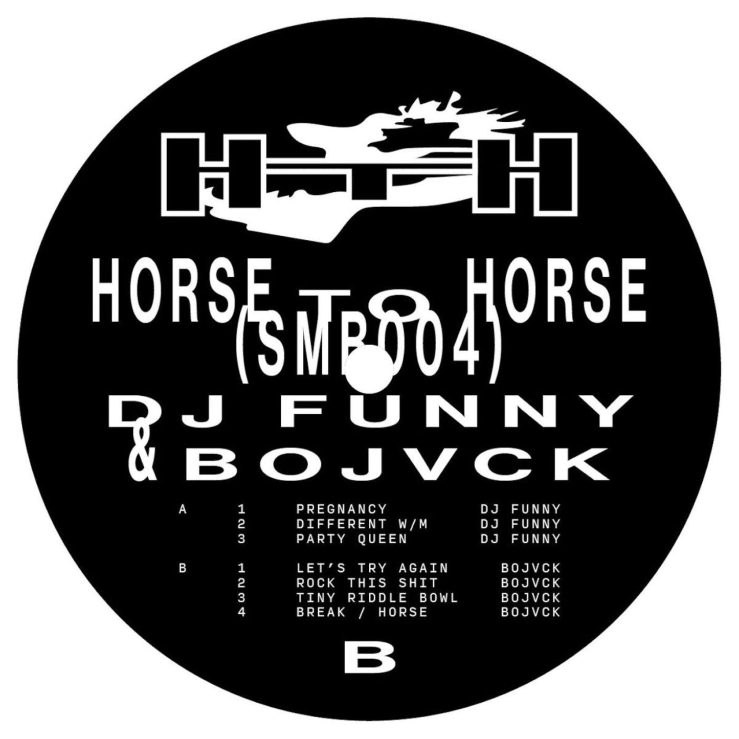 DJ Funny & Bojvck – Horse To Horse vinyl cover art