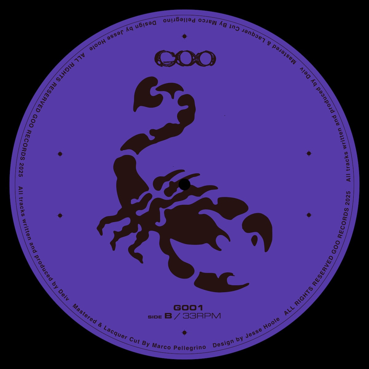 Dɘiv Tangled Systems EP on Goo G-001 vinyl record Australia