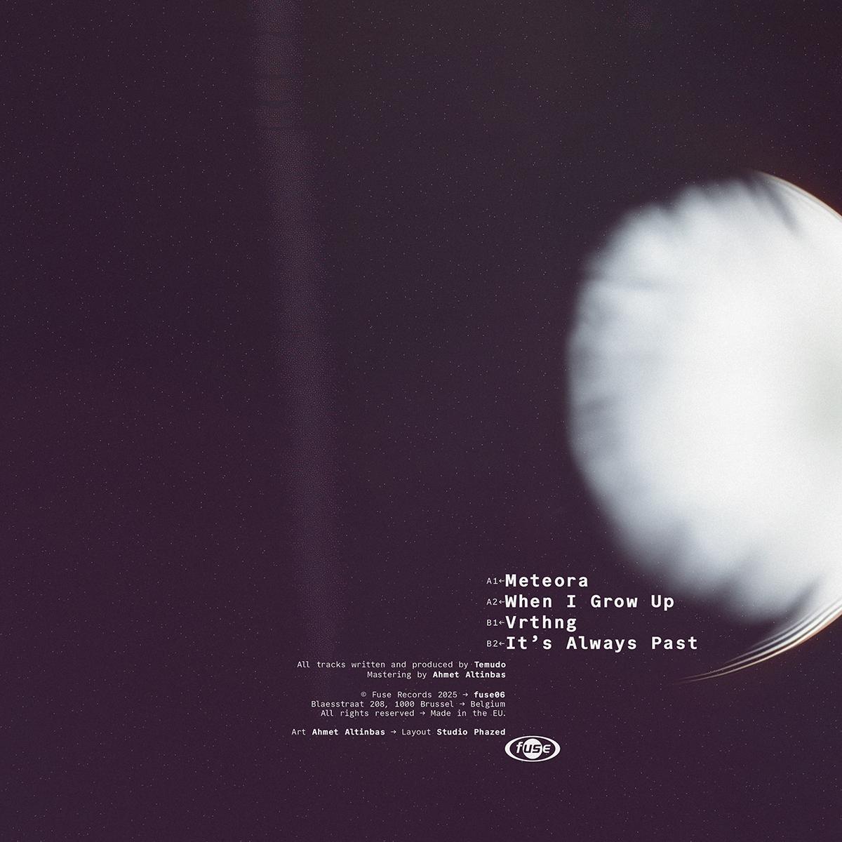 Temudo Meteora on Fuse Imprint FUSE06 vinyl record Australia