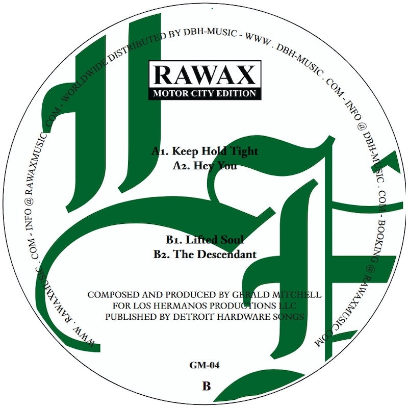 Los Hermanos Keep Hold Tight EP on Rawax Motor City Edition GM-04 vinyl record Australia