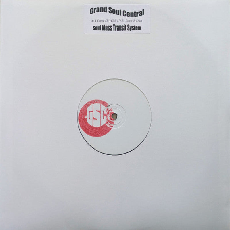 Soul Mass Transit System – GSC002 Vinyl Record (Grand Soul Central GSC002) – Deep UK garage, rolling basslines, and soulful grooves for the dancefloor.
