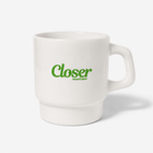 Sounds Good Milk Glass Mug (Green)
