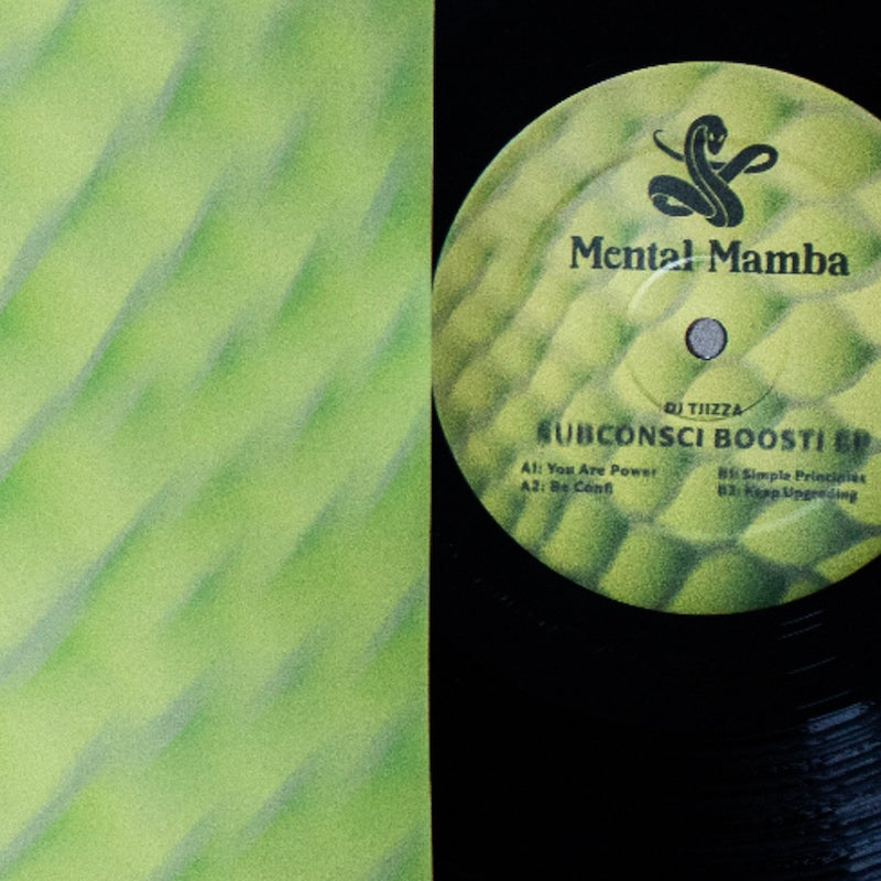 Mental Mamba Subconsci Boosti EP Serpentic Reflections XXX03 vinyl record Australia