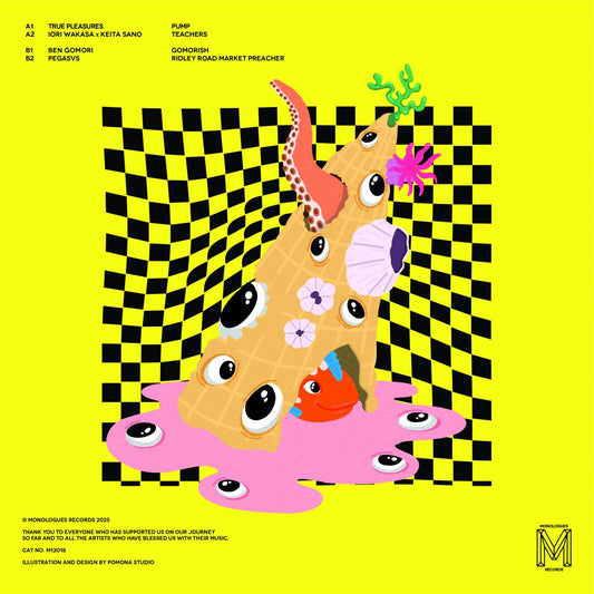 Various Artists Ten Years Of Monologues Records Vol. 3 Acid Trip on Monologues Records M12018 vinyl record Australia