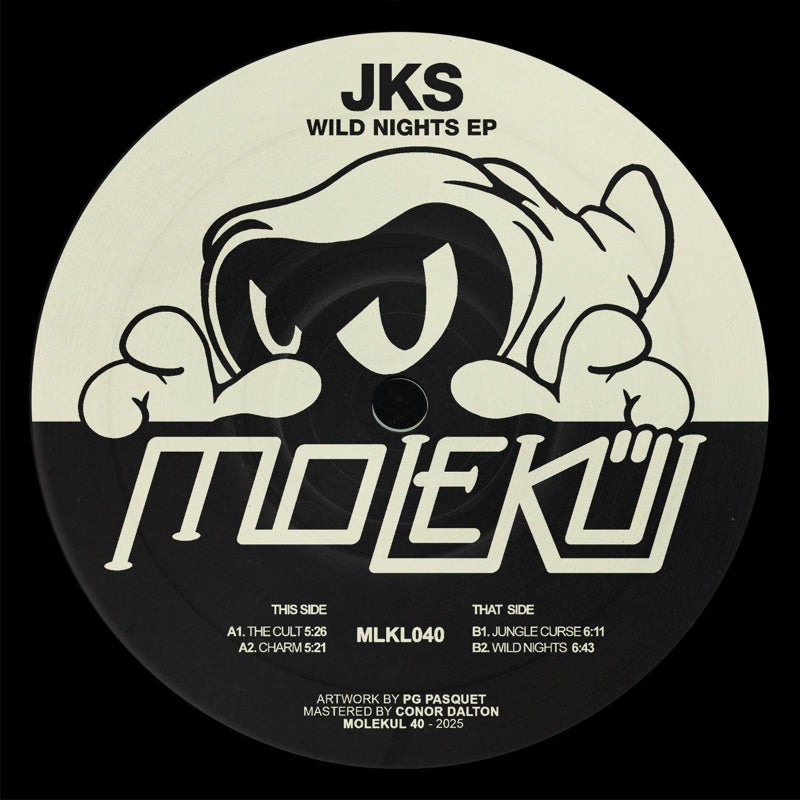 JKS – Wild Nights EP vinyl on Molekül Records (MLKL040)