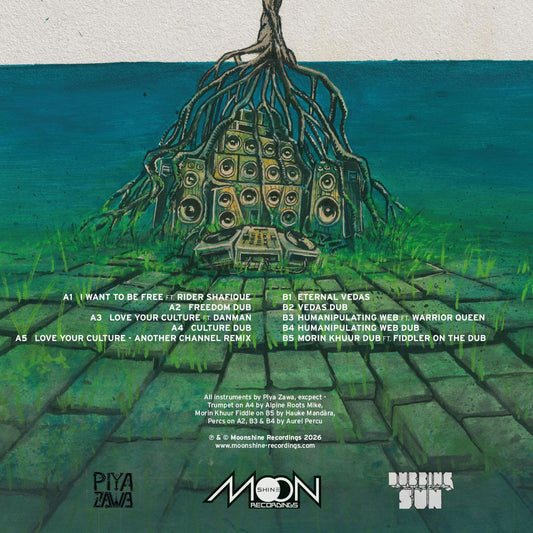 Dubbing Sun & PiyaZawa Eternal Works Moonshine Recordings MSLP020 vinyl record Australia