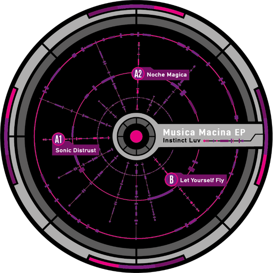 Instinct Luv – Musica Macina EP O.C.D. OCD013 techno vinyl Australia