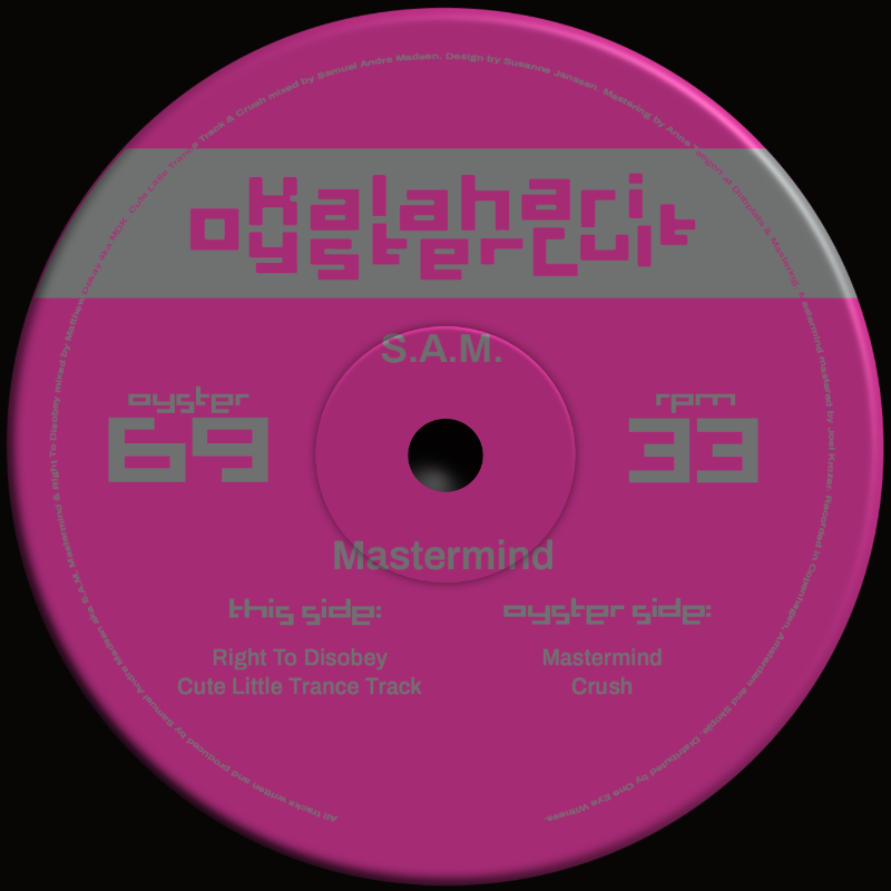 S.A.M. Mastermind Kalahari Oyster Cult vinyl