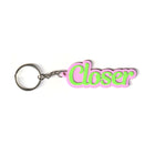 Closer Signature - Key Chain Pink / Green