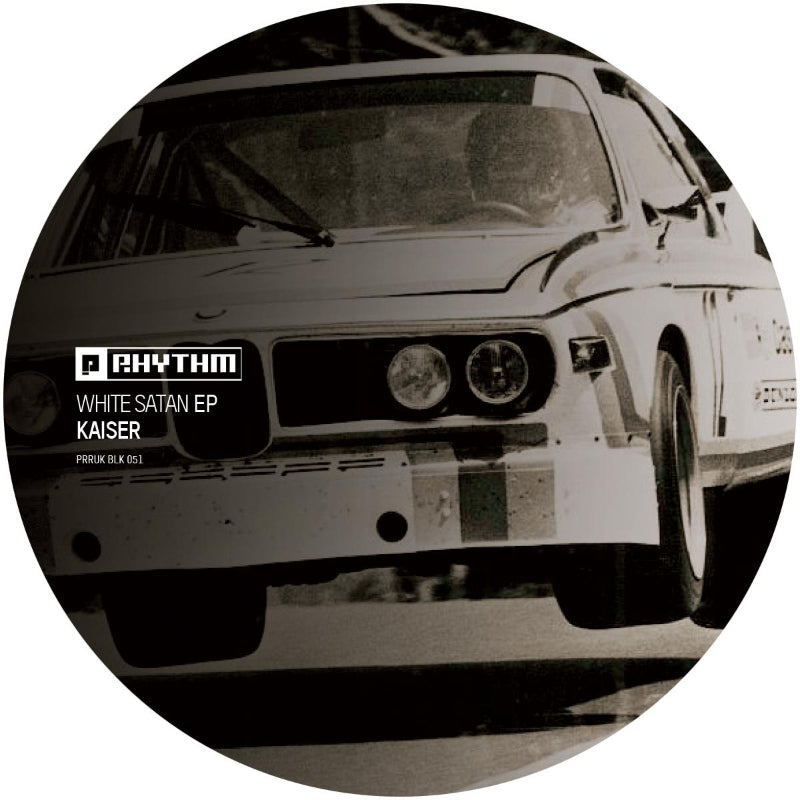 Cover of Kaiser – White Satan EP on Planet Rhythm Records (PRRUKBLK051)
