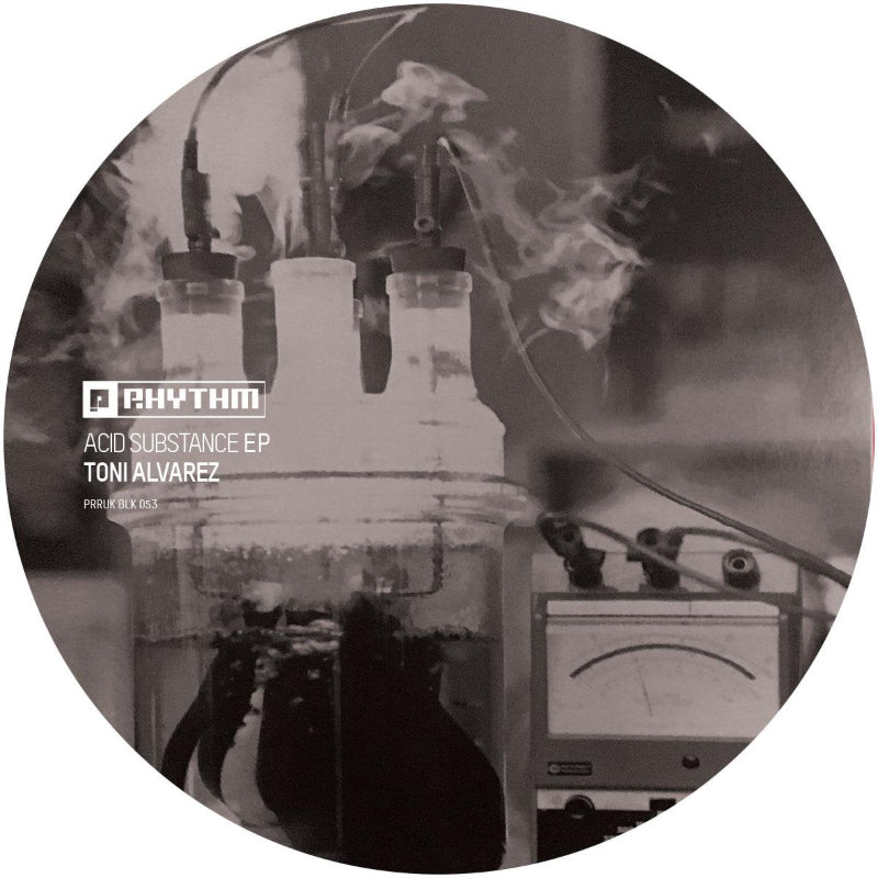 Cover of Toni Alvarez – Acid Substance EP vinyl on Planet Rhythm Records
