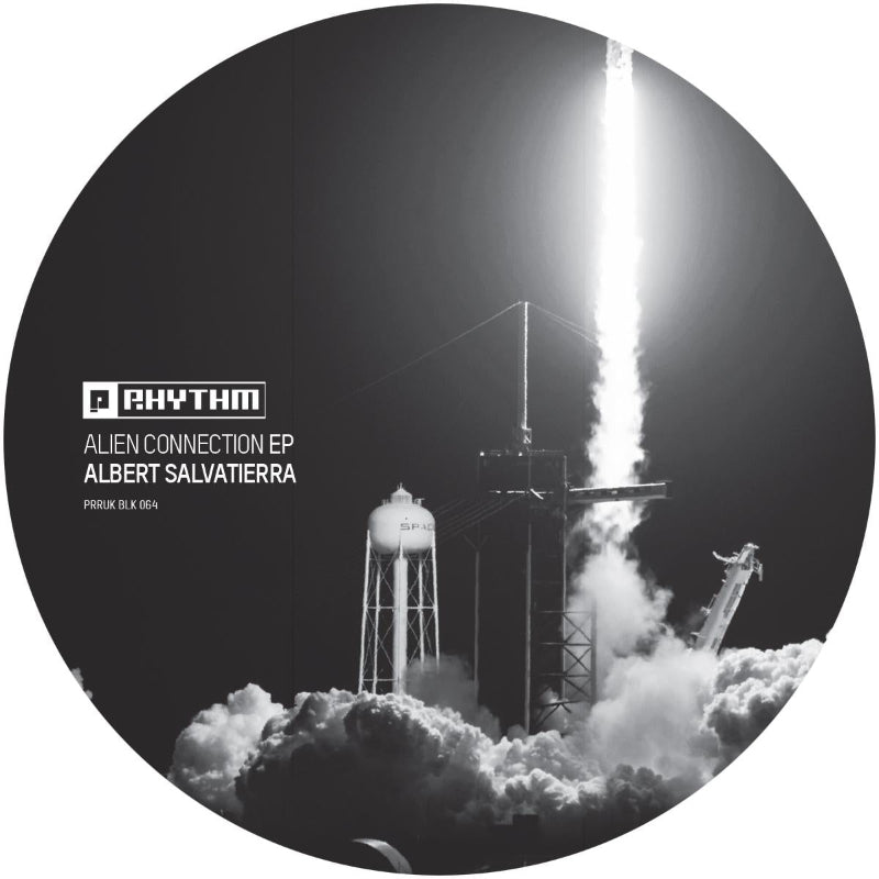 Cover art for Albert Salvatierra – Alien Connection EP vinyl release on Planet Rhythm Records