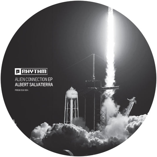 Cover art for Albert Salvatierra – Alien Connection EP vinyl release on Planet Rhythm Records
