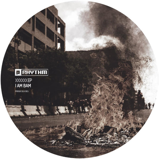 Cover art for I Am Bam – XXXXXX EP vinyl release on Planet Rhythm Records