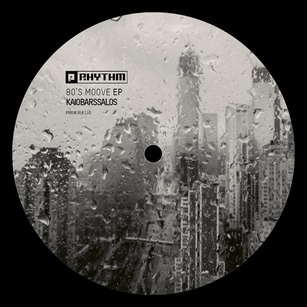 KaioBarssalos – 80's Moove EP vinyl record, released on Planet Rhythm (PRRUKBLK110). High-energy techno with retro-inspired grooves. Fast shipping Australia-wide.