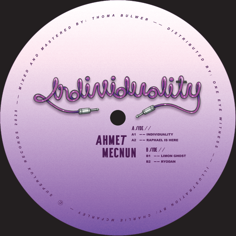 Ahmet Mecnun – Individuality EP breakbeat vinyl on Superlux Records (SPLX010)