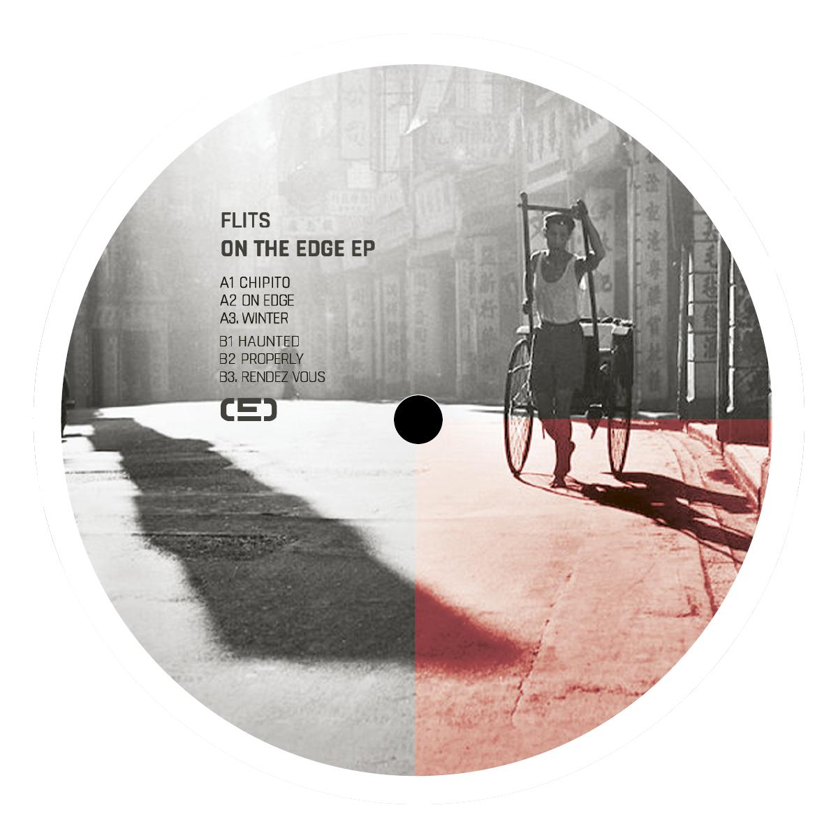 Flits On The Edge EP Planet Rhythm Records SPSERIES012 techno vinyl record Australia