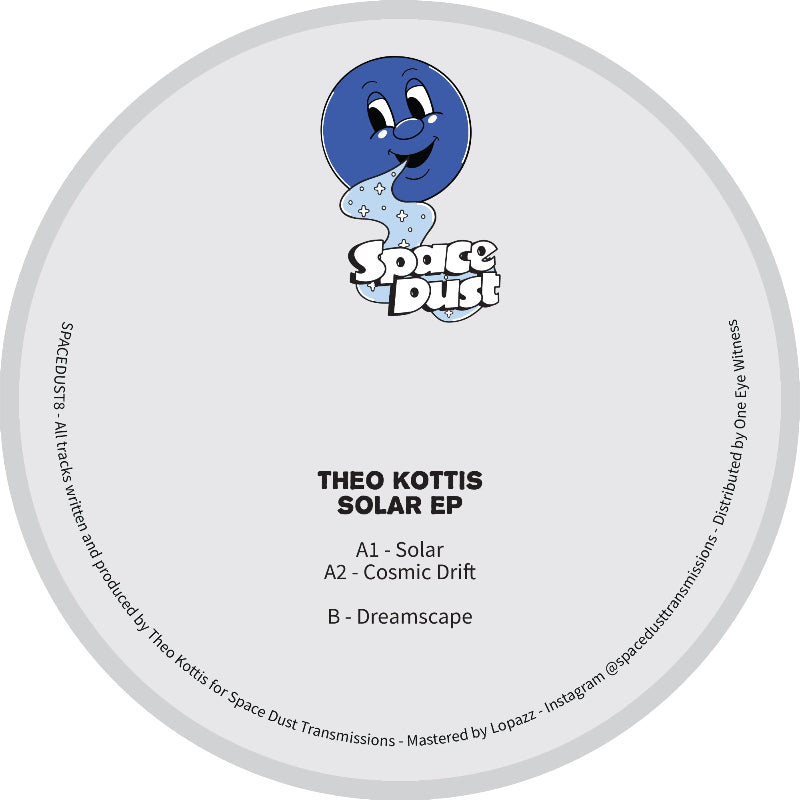 Theo Kottis Solar EP vinyl cover