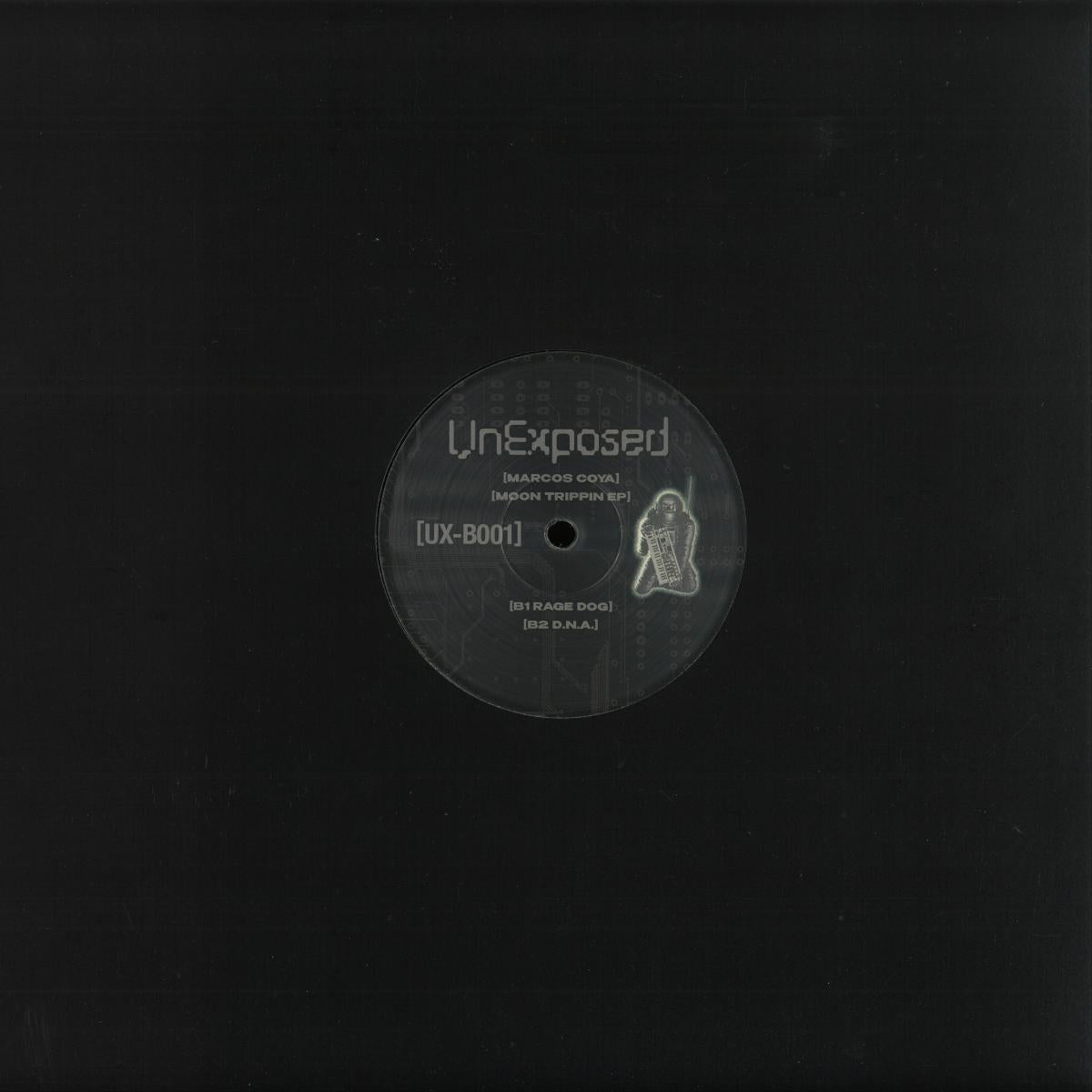 Marcos Coya Moon Trippin EP UnExposed Records UX-B001 tech house vinyl Australia