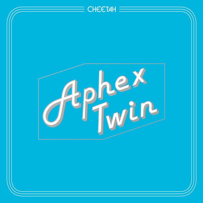 Aphex Twin – Cheetah EP black vinyl 12" on Warp Records