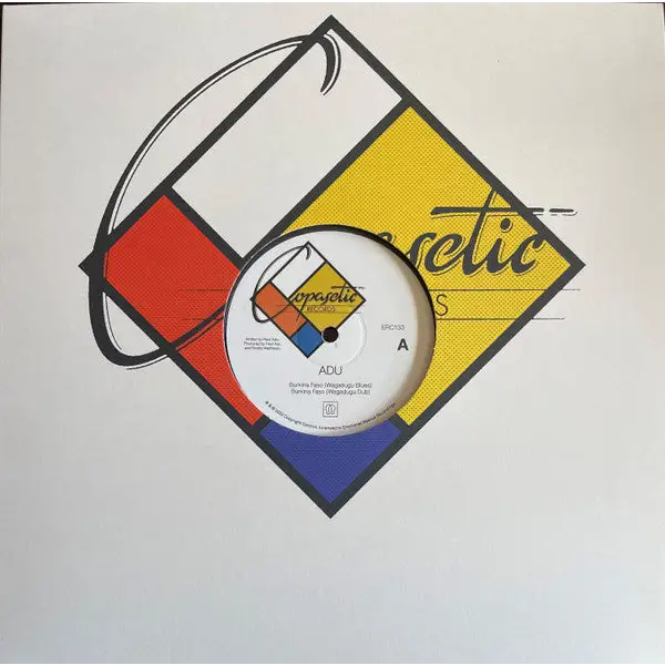 Adu - Burkina Faso (Wagadugu Blues) | Emotional Rescue (ERC133) • Vinyl • African, Dub, Reggae-Pop - Fast shipping