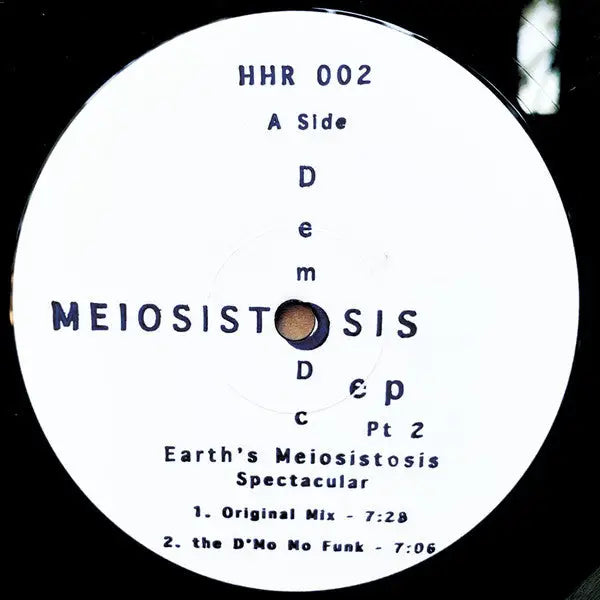 DemoDc & Featherstone - Meiosistosis Pt2 ep | Heart Records (HHR 002) • Vinyl • Breaks, Electro, Techno - Fast shipping