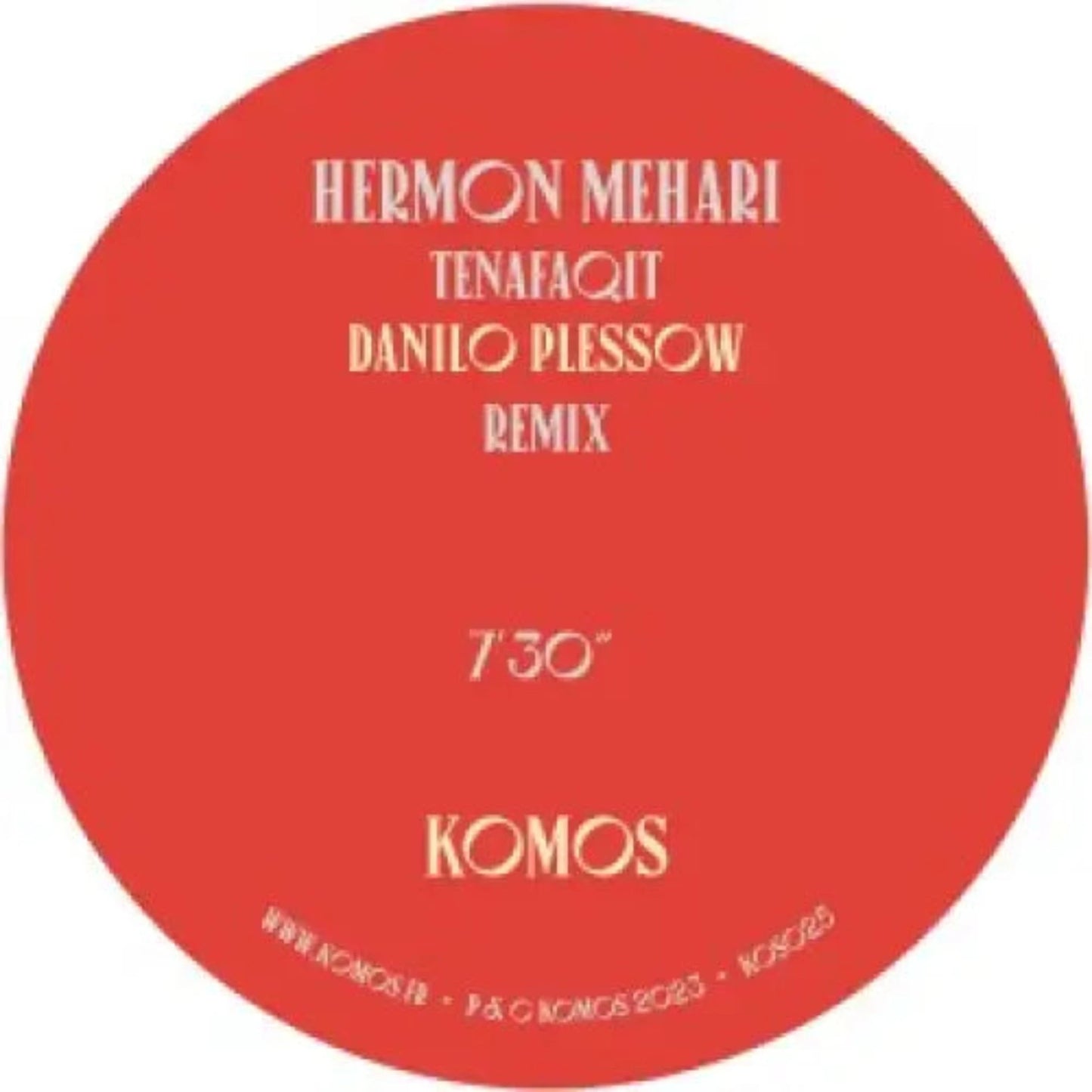Hermon Mehari / Cheick Tidiane Seck - Remixes EP album cover