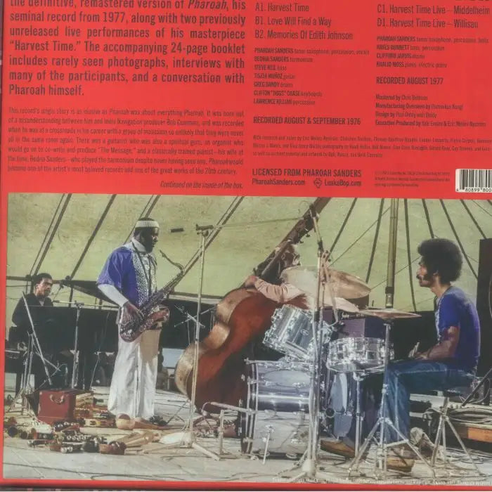 Pharoah Sanders – I Luaka Bop (LP-LBOP 8008) • Vinyl 2LP Box Set • Modal, Soul-Jazz - Fast shipping