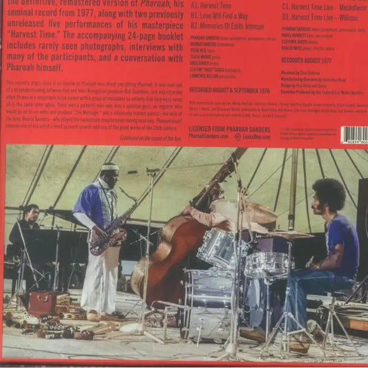 Pharoah Sanders – I Luaka Bop (LP-LBOP 8008) • Vinyl 2LP Box Set • Modal, Soul-Jazz - Fast shipping