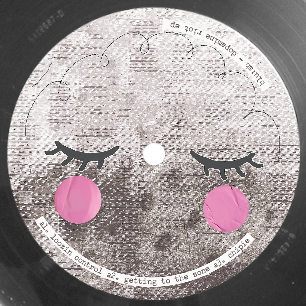 Blush Dopamine Riot EP on Step Ball Chain STEP18 vinyl record Australia