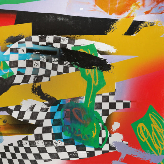 Various Artists - 10 vinyl compilation cover. Celebrating Music From Memory's ten-year journey with a diverse range of tracks