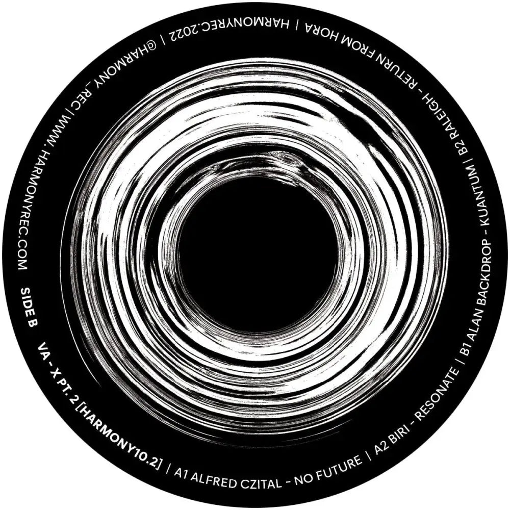 Various - X Pt.2 | Harmony Rec. (HARMONY010.2) • Vinyl • Techno - Fast shipping