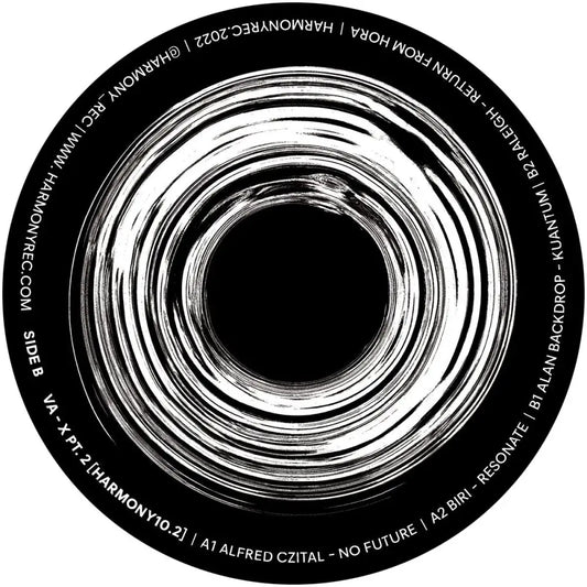 Various - X Pt.2 | Harmony Rec. (HARMONY010.2) • Vinyl • Techno - Fast shipping
