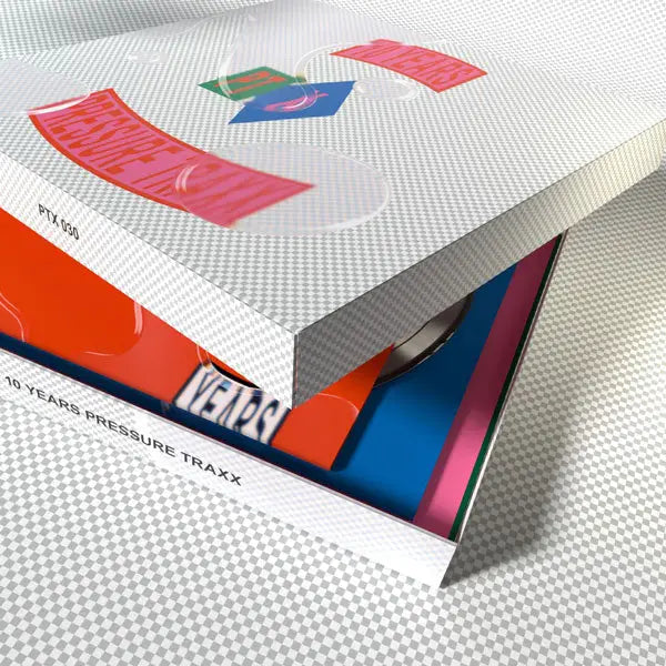 Various Artists - 10 Years Pressure Traxx Vinyl Compilation (4LP + Box) I (PTX030) • 4LP • Breaks, Electro, House, Minimal, Tech