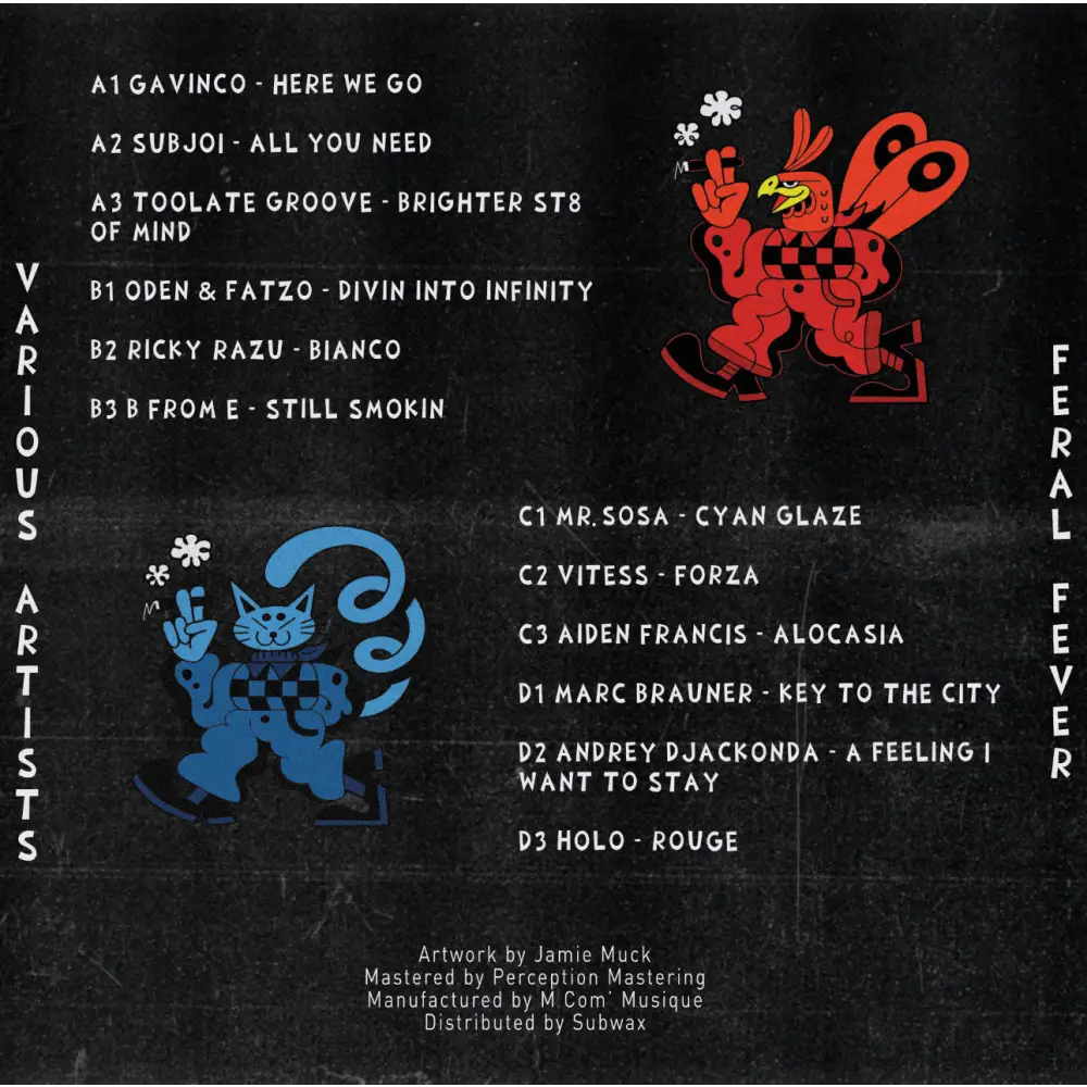 Various - Feral Fever | Houseum Records (HSM010) • Vinyl 2lp • Deep House, House - Fast shipping