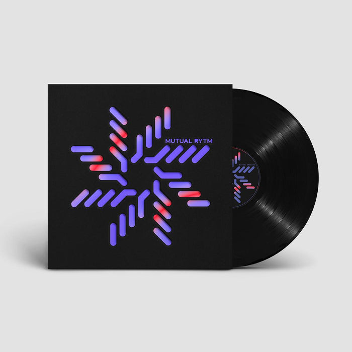 Chlär – Intrinsic Drive Vinyl Record with Black Sleeve and Geometric Purple and Red Design